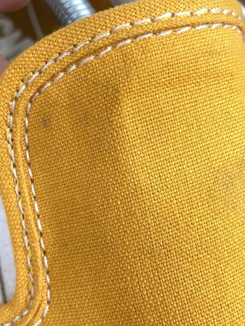 Vans OTW Men 9.5/Women 11-Mustard Yellow/Logo + Checkered Low Skate Shoe 507452